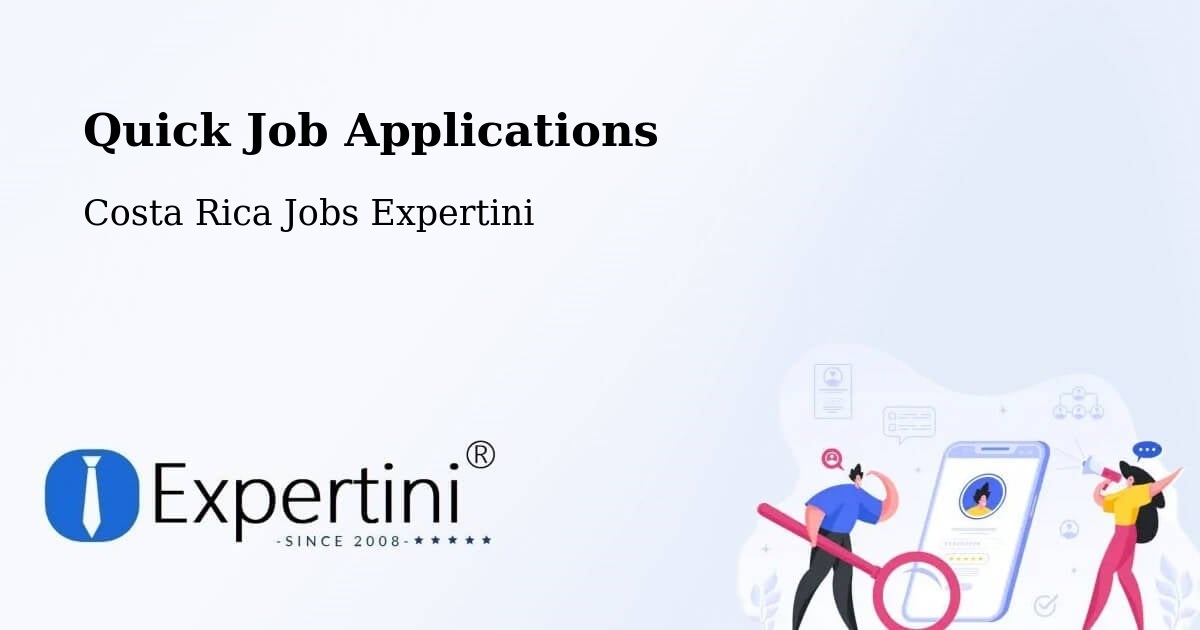 Quick Job Applications - Costa Rica Jobs Expertini